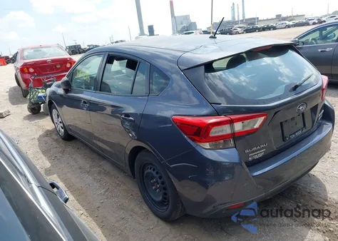 2017 Subaru Impreza 2.0I from USA, damaged, VIN 4S3GTAA60H3712131